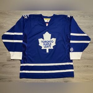 90s vintage Koho NHL Toronto Maple Leafs hockey jersey made in Canada men’s XL